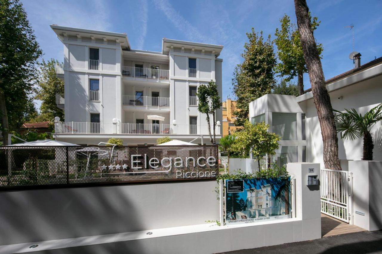 Elegance Riccione Aparthotel Bagian luar foto